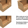 T1N 2001-2006 Sprinter Van Upper Wood Cabinets - Image 8