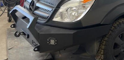 2002-2006 Sprinter Van HF Front Winch Bumper Aluminum / Steel 2500