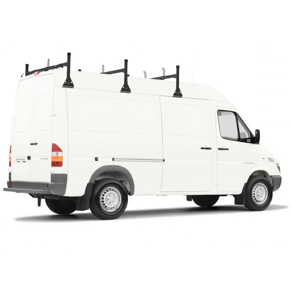 T1N 20012006 Sprinter Van Aluminum MSeries Top mount high roof rack