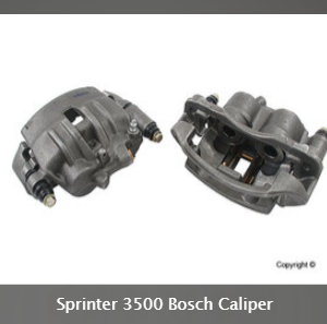 A-Premium Disc Brake Caliper Assembly - Rear Driver Side For Mercedes Sprinter