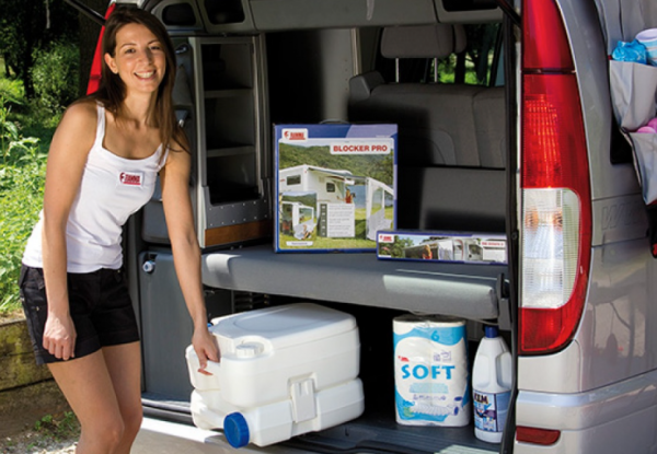 T1N 2002-2006 Sprinter Van Fiamma | Bi-Pot 34|Bi-Pot 34 | Bi-Pot 39 |  Portable RV Toilet