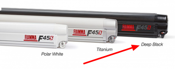 T1N 2003-2006 Sprinter Van Fiamma F45s 300 Awning Deep Black