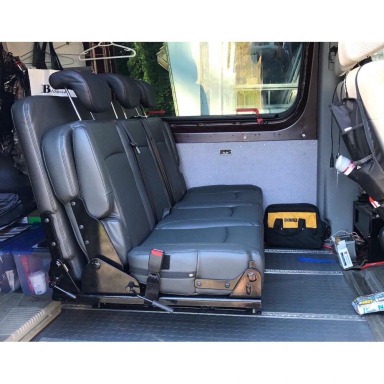 T1N 20012006 Sprinter Conversion Van Bed / Folding Bench /Seat System