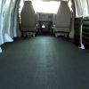 T1N VanTred Custom Rubber Floor Mat for 2001-2006 Sprinter Cargo Vans - Black - Thermoplastic - Image 6
