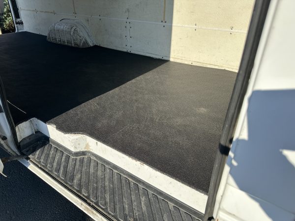 T1N VanTred Custom Rubber Floor Mat for 2001-2006 Sprinter Cargo Vans - Black - Thermoplastic - Image 4