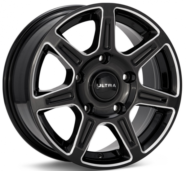 T1N 2001-2006 Sprinter Van Black | Chrome | Black w/Milled Accent Wheels - Image 7