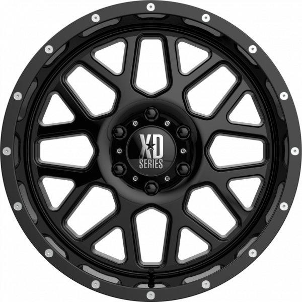T1N 2001-2006 Sprinter Van Gloss Black 16" XD Wheels - Image 4