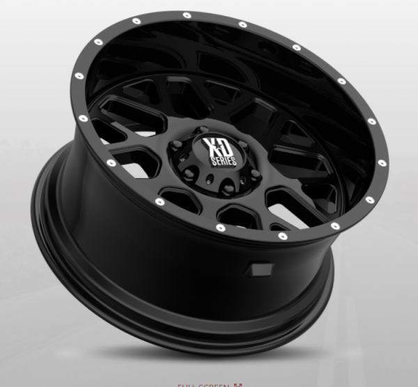 T1N 2001-2006 Sprinter Van Gloss Black 16" XD Wheels - Image 3