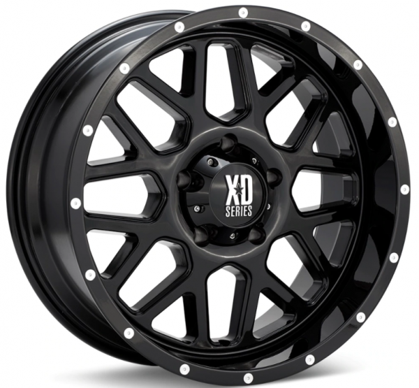 T1N 2001-2006 Sprinter Van Gloss Black 16" XD Wheels