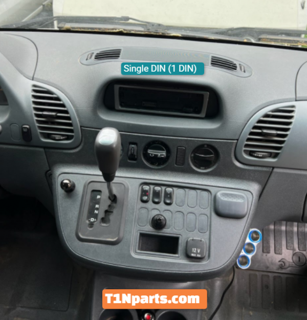 T1N 2001-2006 Sprinter Van with Factory Navigation Stereo Dash Kit - Image 3