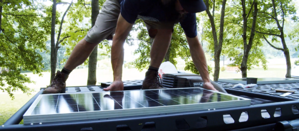 T1N 2001-2006 Sprinter Van CR2 Aluminum Roof Rack - Image 7