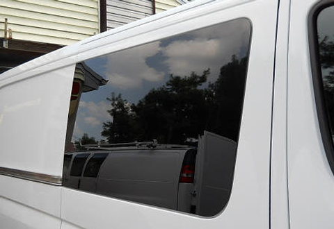 NAGD Compatible with 2007-2010 Dodge Sprinter 144/170 WB Van Passenger Right Side Back Window Glass Heated Privacy Tinted 