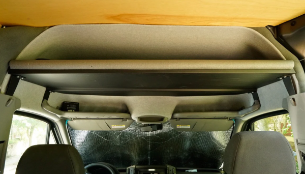 T1N 2001-2006 Dodge Sprinter Van Cab Headliner Shelf - Image 4