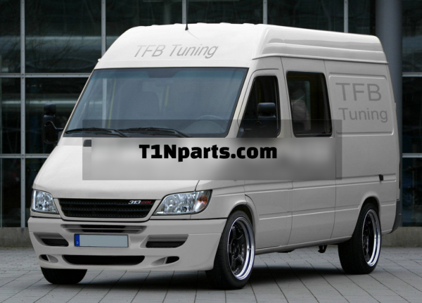 T1N 2001-2006 Sprinter Van European Composite Sleek Bumper