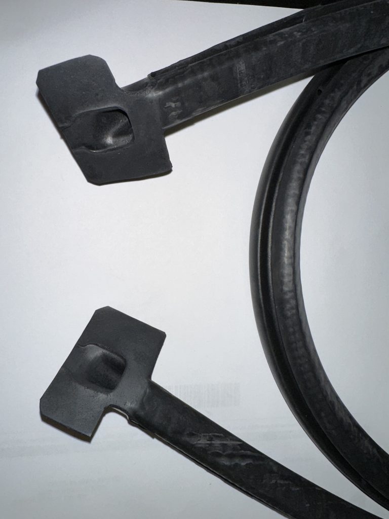 thumbnail image 2 of Rear Door Weatherstrip Seal For Mercedes Sprinter 1995-2006 - EPDM Rubber, OEM A9016900198 Replacement 2 of 2