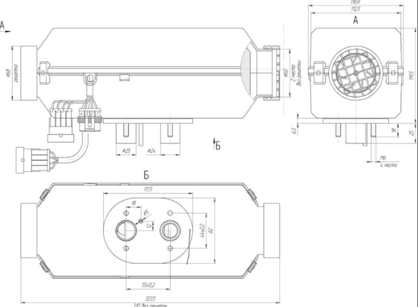 T1N 2001-2006 Dodge Sprinter Van Planar 2D Air Heater (Diesel, 7000 BTU) - Image 6