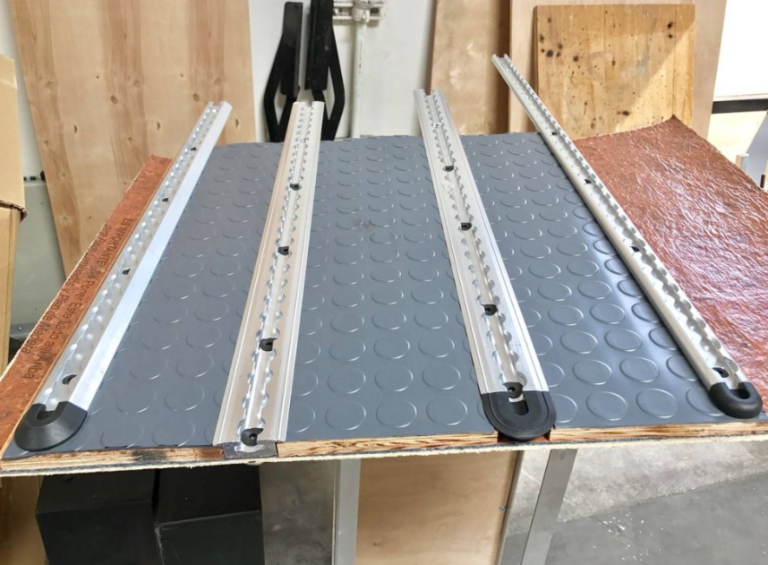 Conversion Van 8 Foot / Feet L Track Aluminum Mounting Systems