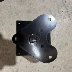 Sherpex Rear Tire Carrier Adapter for Rear Hinge Mount cargo systems on the 2002-2006 Sprinter Vans